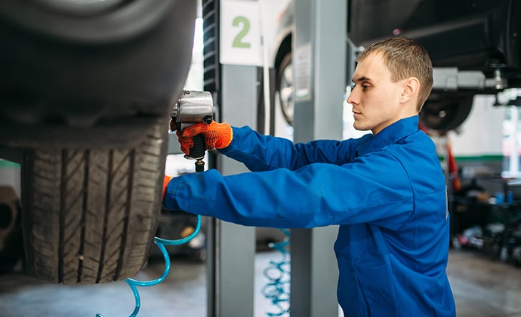  Winter tire balancing & installation.